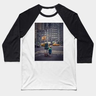 One Dollar, Manhattan, New York City Baseball T-Shirt